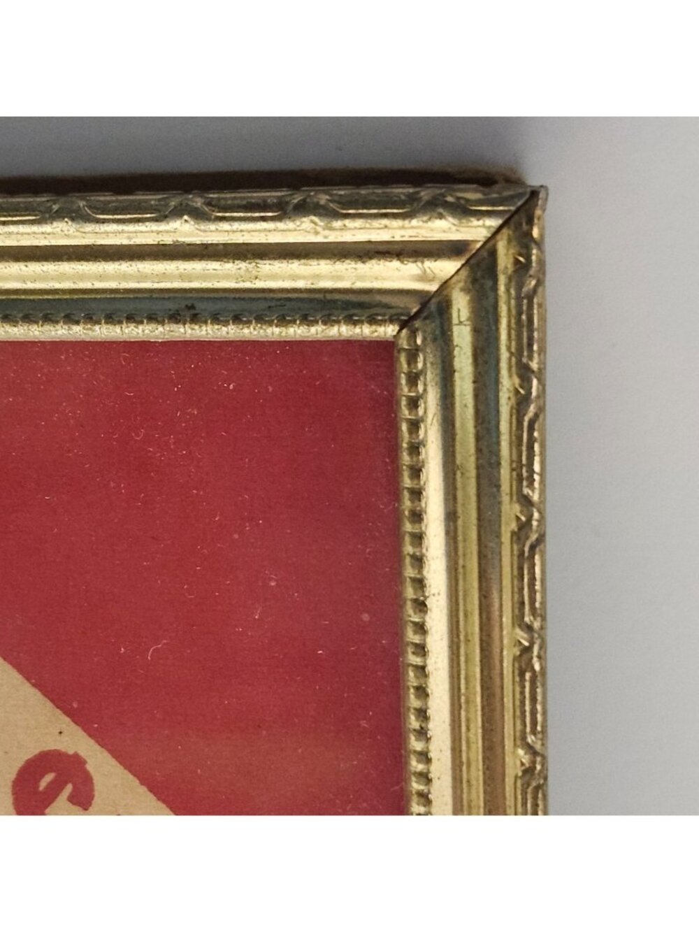 Vintage Brass Picture Frame 8x10" Photo Vintage